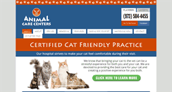 Desktop Screenshot of animalcarectrs.com