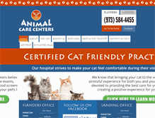 Tablet Screenshot of animalcarectrs.com